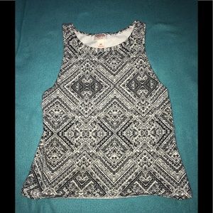 Patterned Tank Top